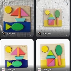 Lovevery double sided puzzle